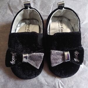 Juicy Couture brand new babies black shoes